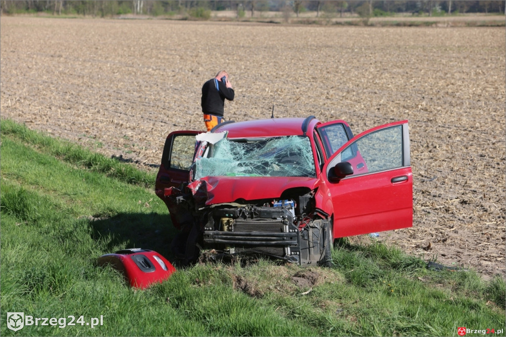 Fiat panda i ciężarówka