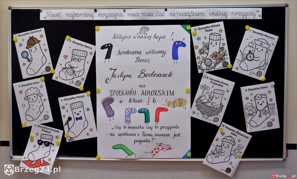 Skarpetki ożyły w brzeskiej „Ósemce