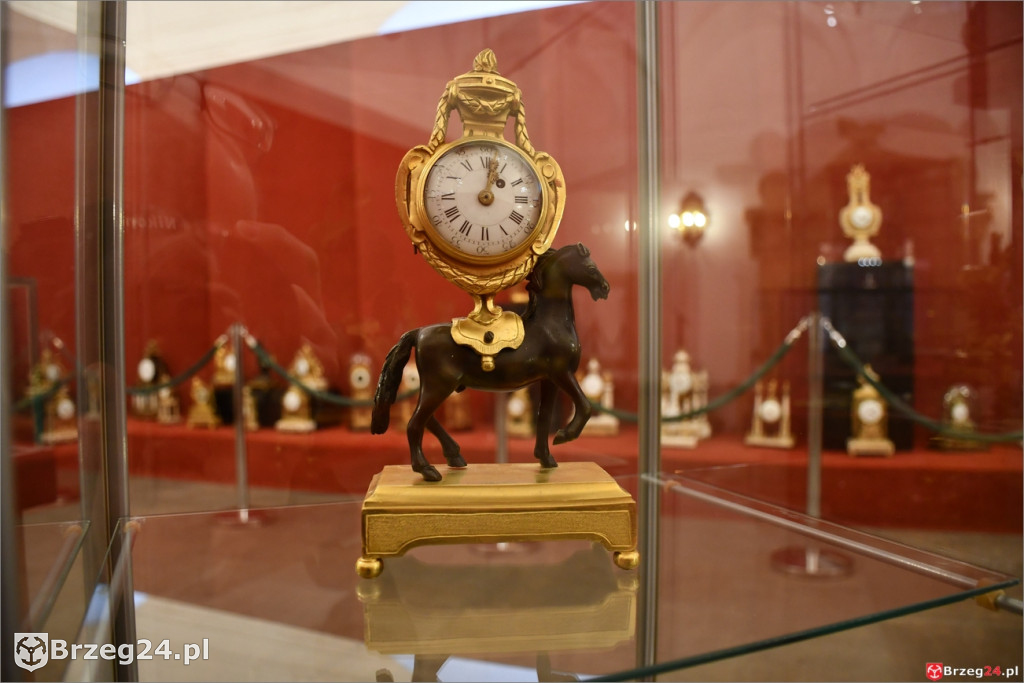 Nowa wystawa w zamku - zegary