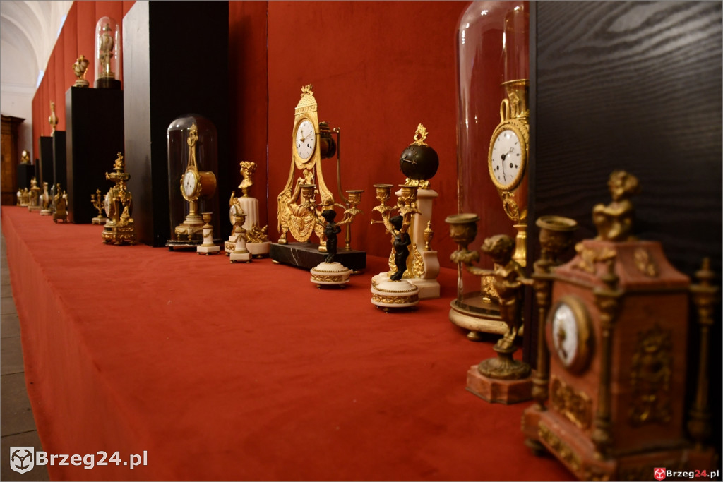 Nowa wystawa w zamku - zegary