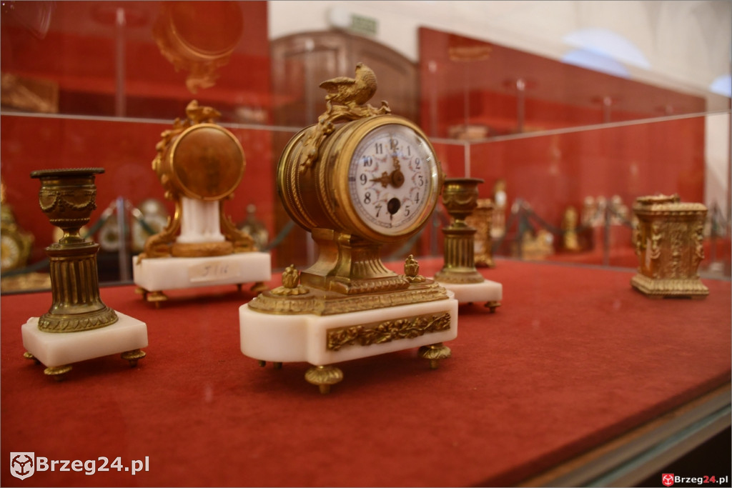 Nowa wystawa w zamku - zegary