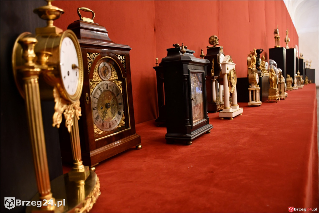 Nowa wystawa w zamku - zegary