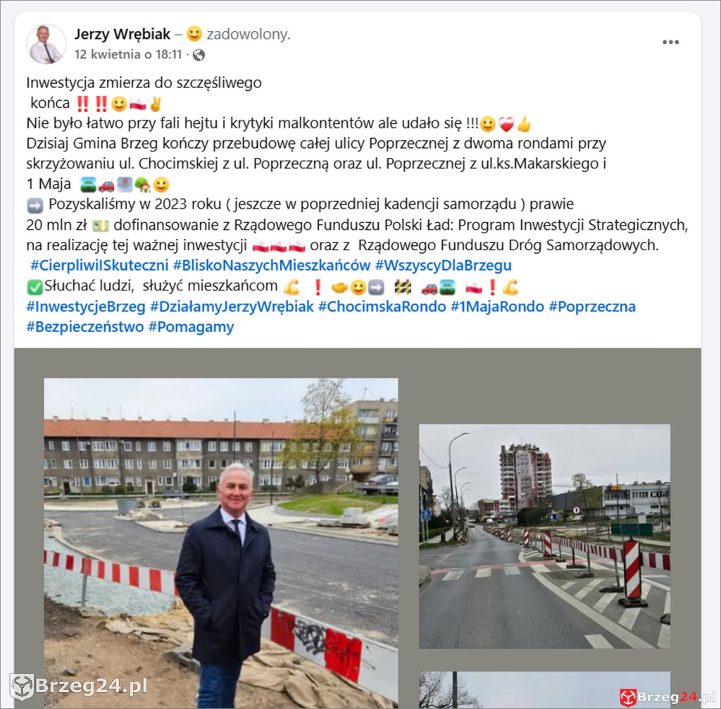 Wrębiak „dotrzymał słowa” cztery lata po decyzji