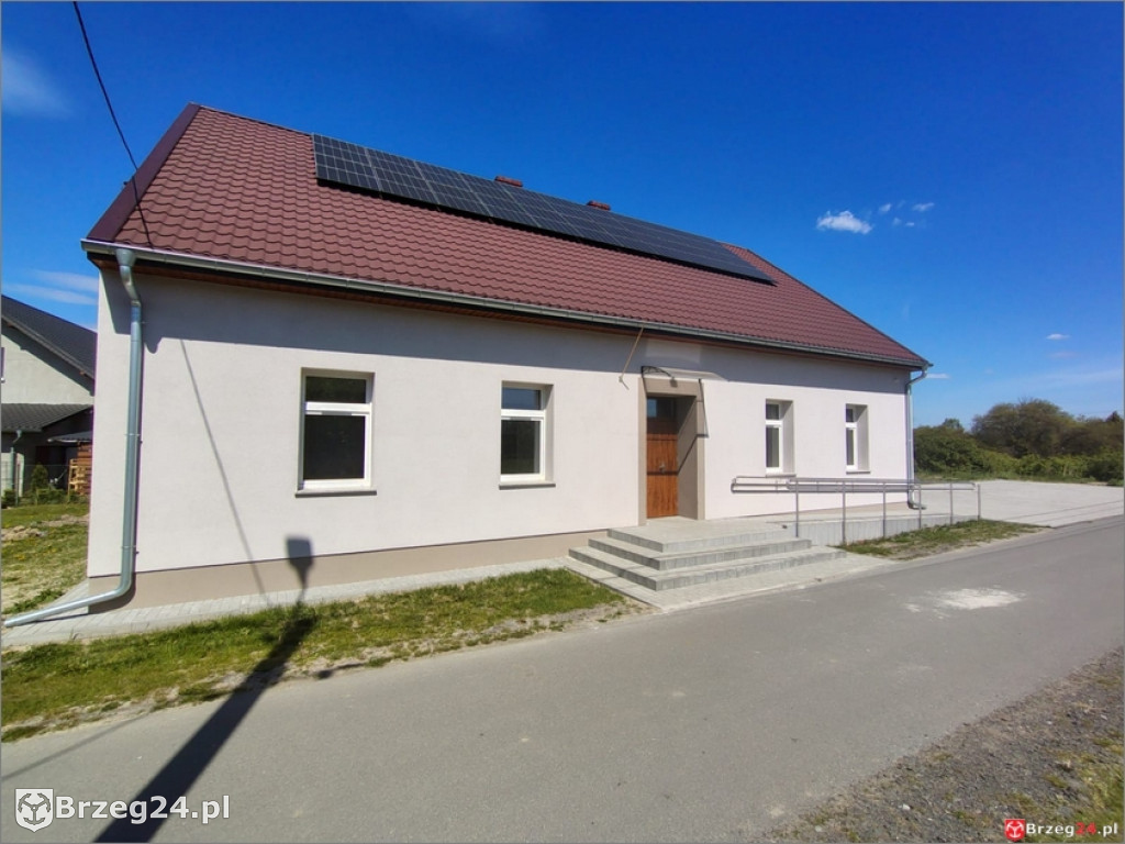Dwie świetlice po modernizacji w Lewinie