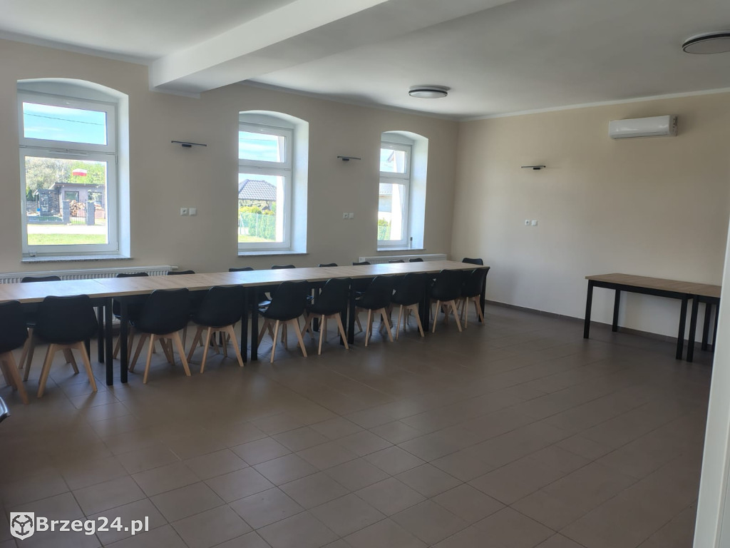 Dwie świetlice po modernizacji w Lewinie