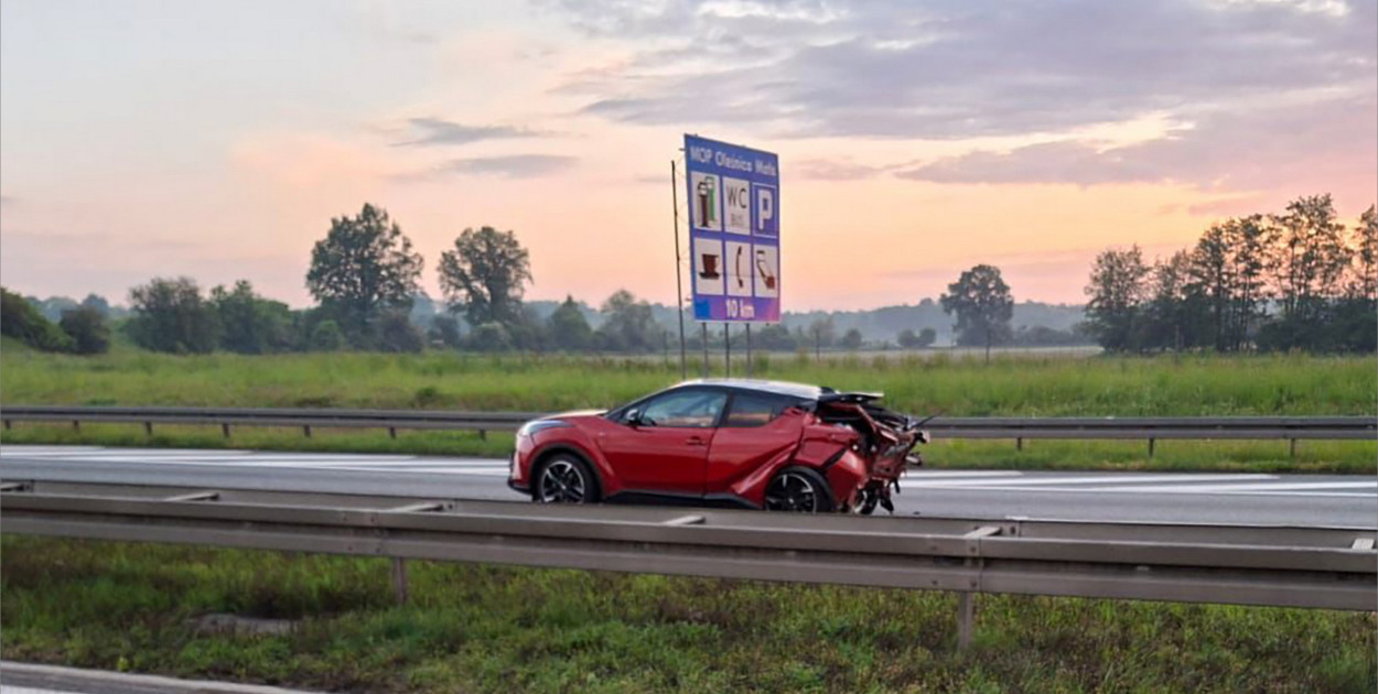 Groźny wypadek na A4