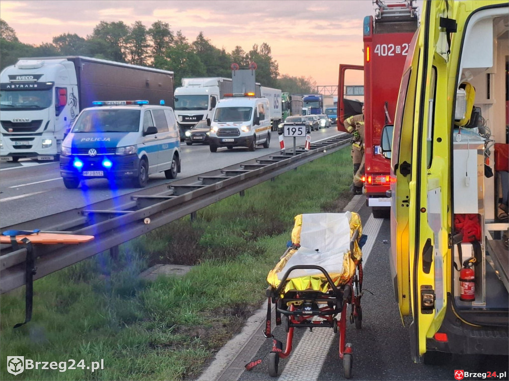 Groźny wypadek na A4