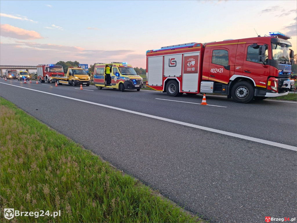 Groźny wypadek na A4