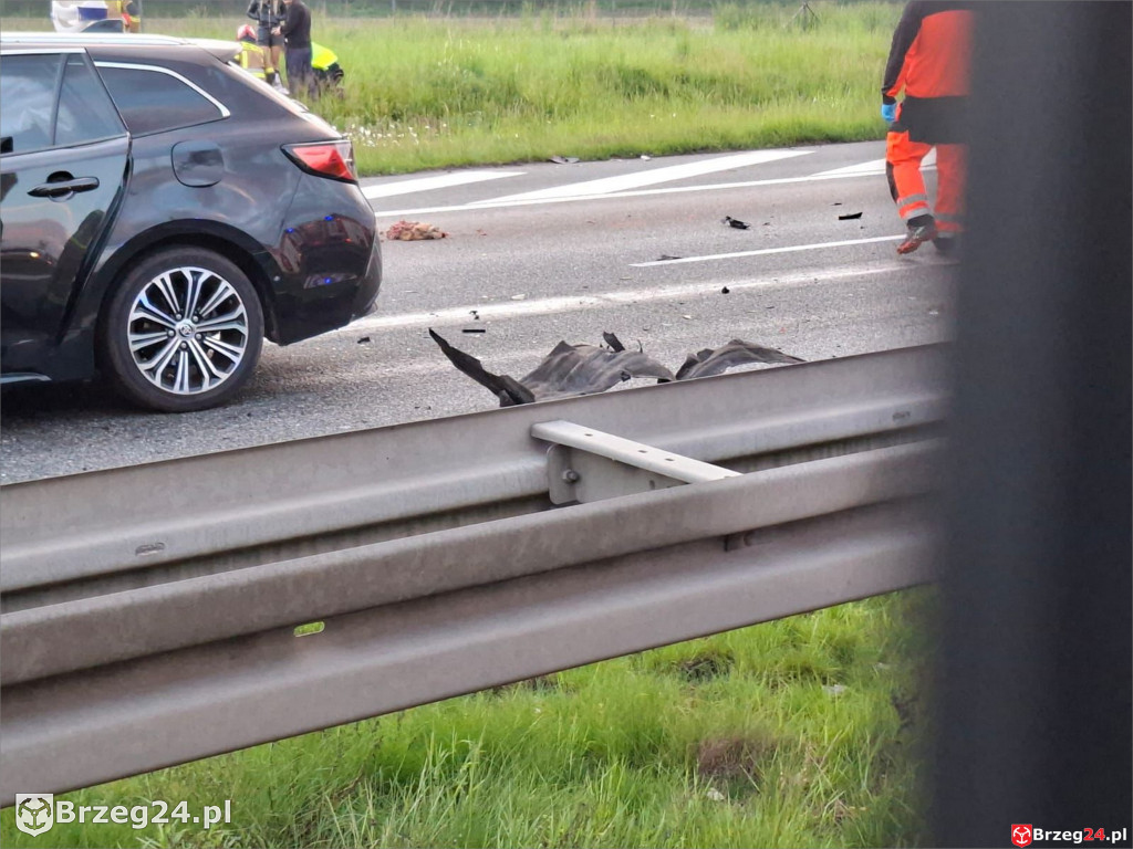 Groźny wypadek na A4