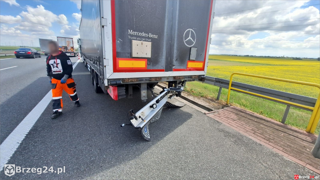 Wypadek na A4 pod Jankowicami