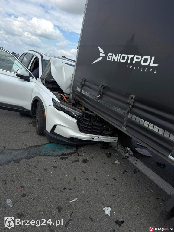 Wypadek na A4 pod Jankowicami