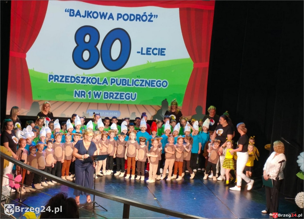 Przedszkole nr 1 w Brzegu świętowało jubileusz