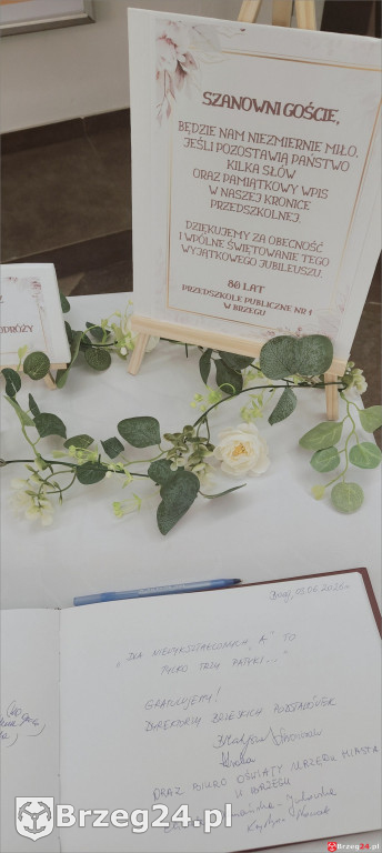 Przedszkole nr 1 w Brzegu świętowało jubileusz