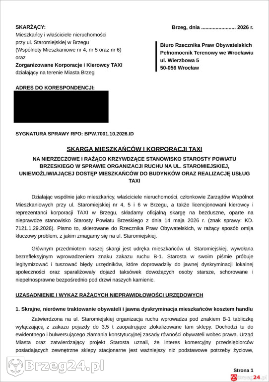 Mieszkańcy uwięzieni we własnych domach