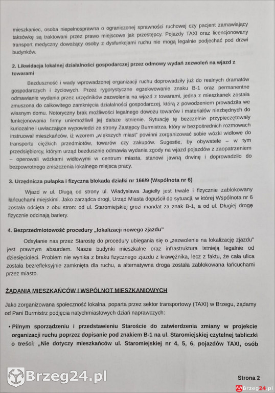 Mieszkańcy uwięzieni we własnych domach