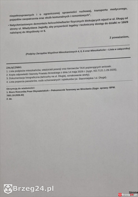 Mieszkańcy uwięzieni we własnych domach