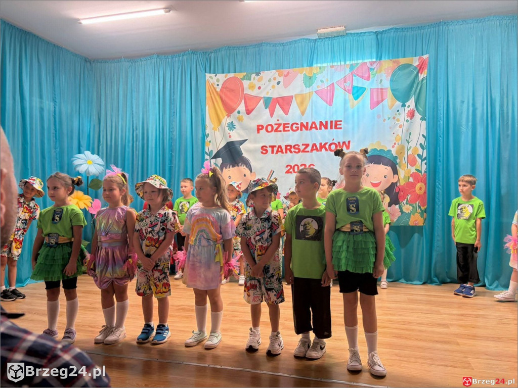 Pożegnanie starszaków w Przedszkolu nr 1 w Brzegu