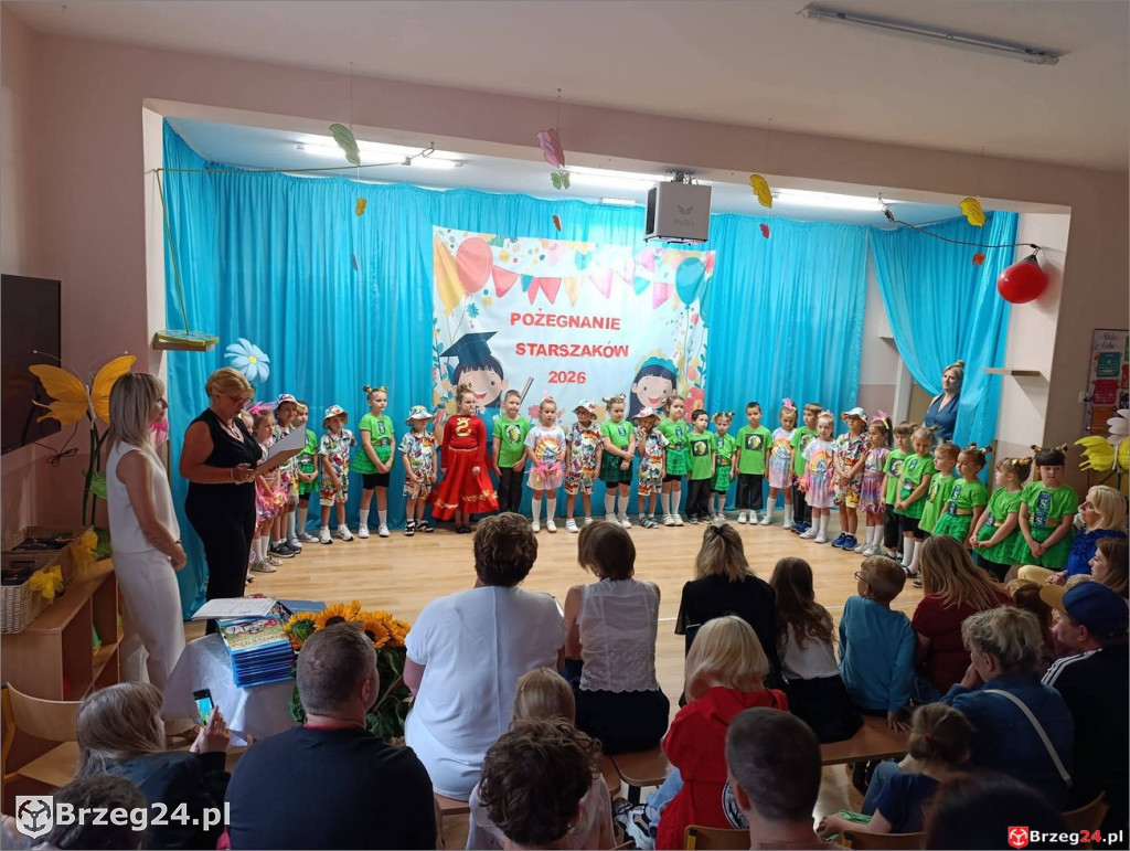 Pożegnanie starszaków w Przedszkolu nr 1 w Brzegu