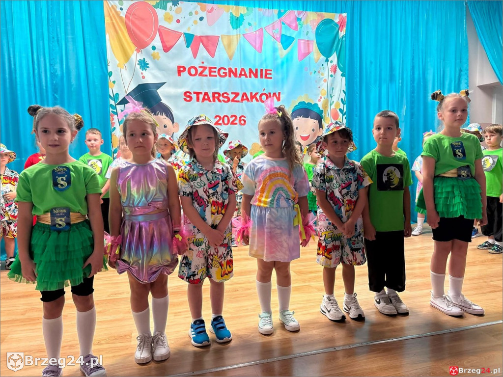Pożegnanie starszaków w Przedszkolu nr 1 w Brzegu