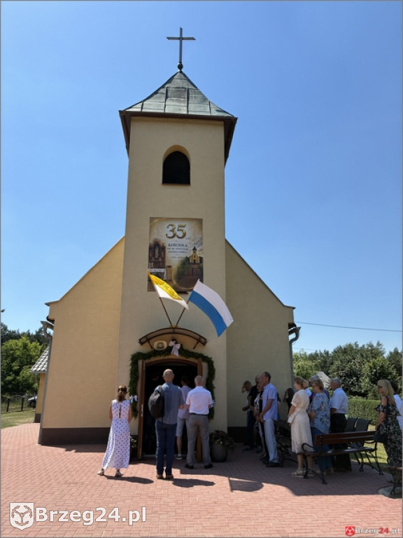 Oldrzyszowice Kościół świętował 35 lecie istnienia