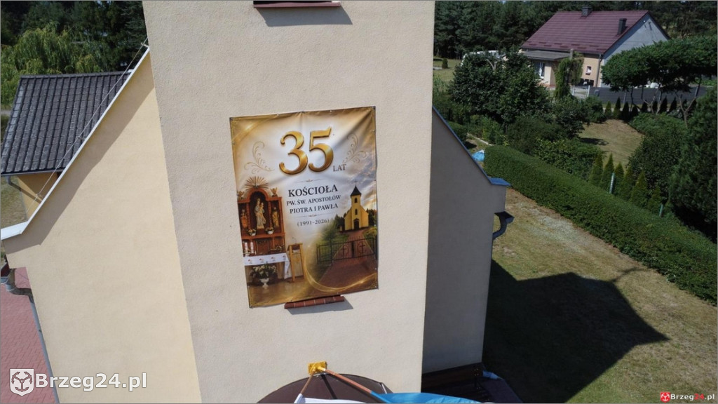 Oldrzyszowice Kościół świętował 35 lecie istnienia