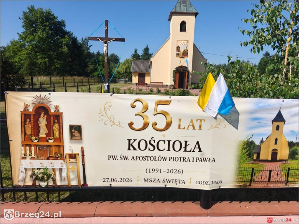Oldrzyszowice Kościół świętował 35 lecie istnienia