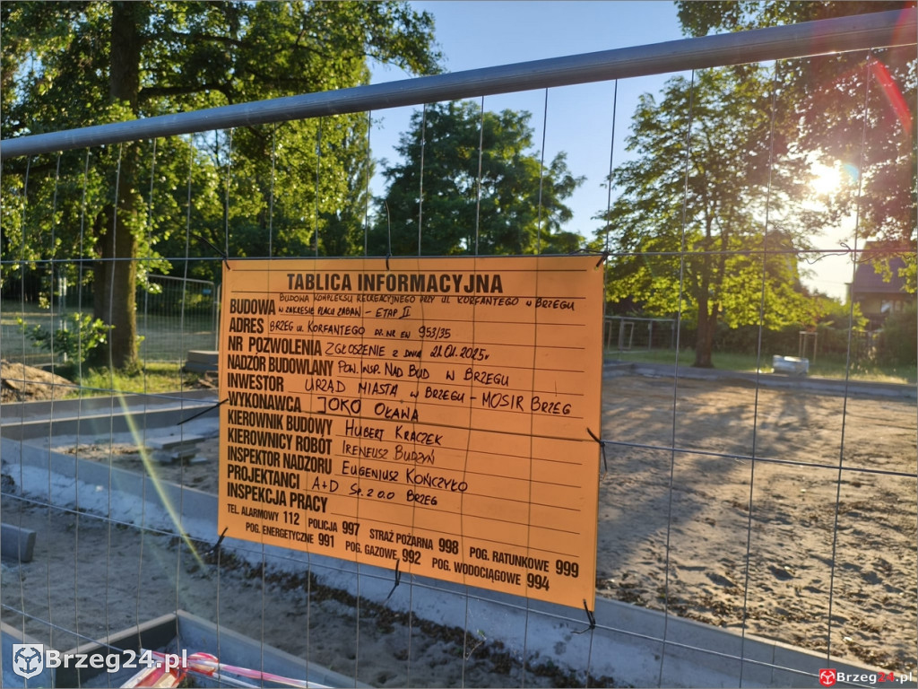 Otwarty plac zabaw powstanie przy ul. Korfantego