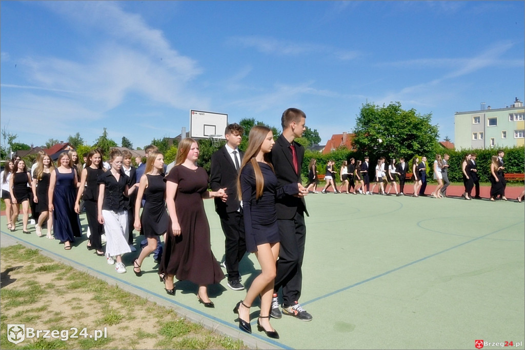 Tak żegnali się absolwenci brzeskiej Ósemki