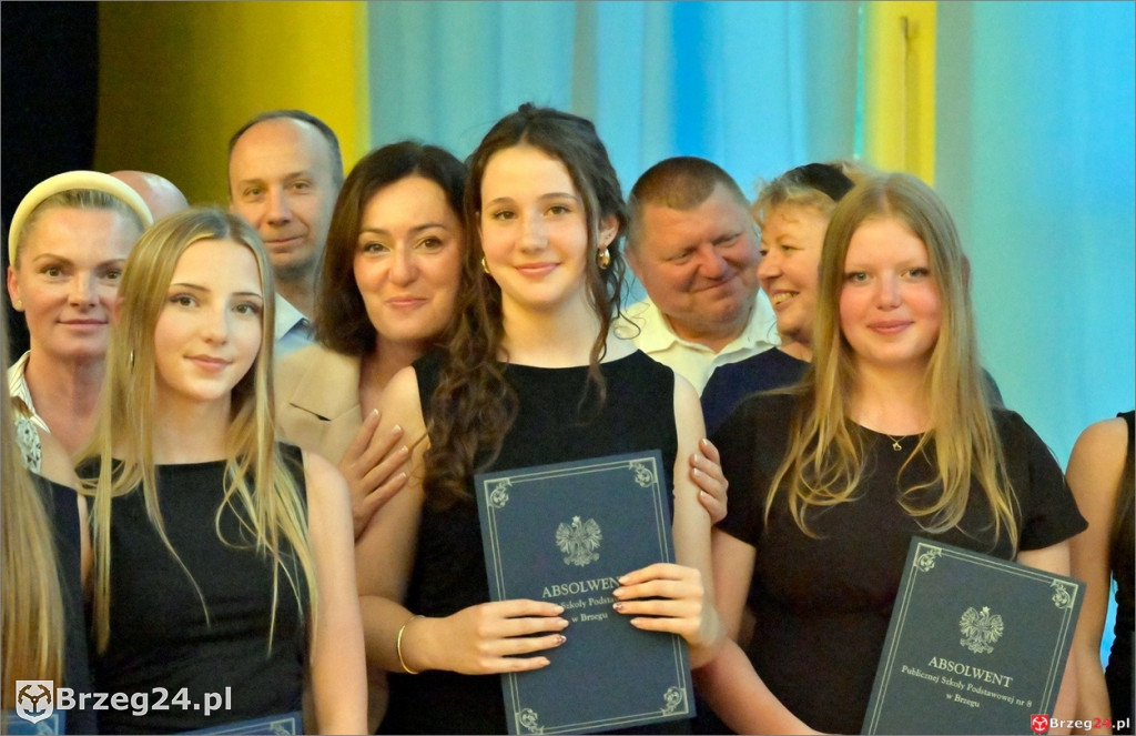 Tak żegnali się absolwenci brzeskiej Ósemki