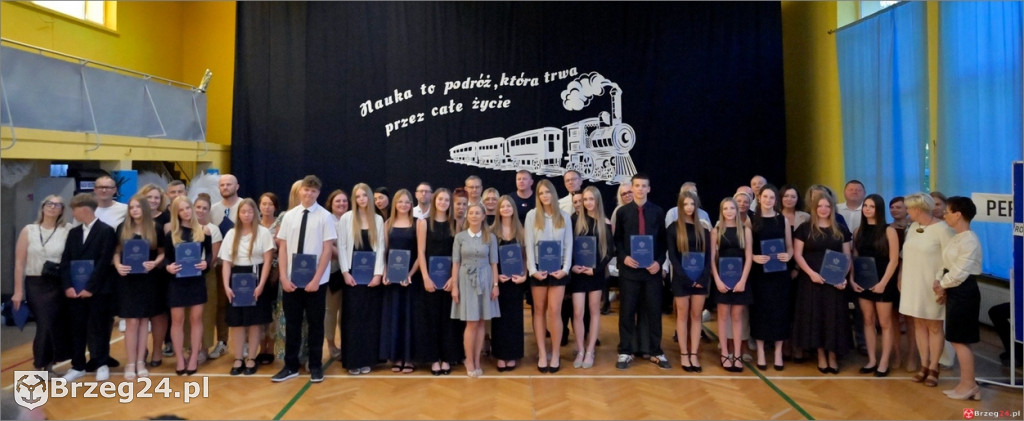 Tak żegnali się absolwenci brzeskiej Ósemki