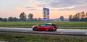 Groźny wypadek na A4. Zderzenie aut pod Przylesiem. Ran