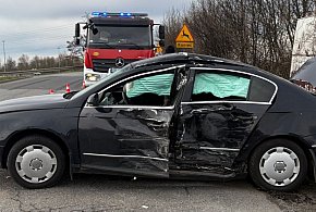 Wypadek na wjeździe na A4. Lądował śmigłowiec LPR