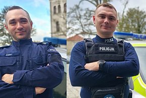 Szybka reakcja policjantów zapobiegła tragedii