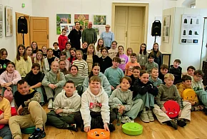 Cezary Harasimowicz w Grodkowie.  Spotkanie pełne emocji i refleksji