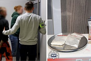 Nocna „dilerka” w Skarbimierzu. 33-latek wpadł z 200 porcjami amfetaminy