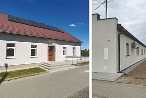 Dwie świetlice po modernizacji.  Duża inwestycja w gminie Lewin Brzeski