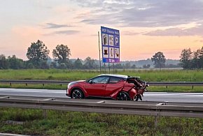 Groźny wypadek na A4. Zderzenie aut pod Przylesiem. Ranni. Także dzieci