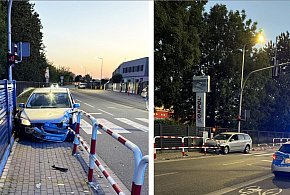 Rozbił auto i uciekł. Dwaj pijani pasażerowie milczą jak zaklęci