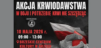 Oddaj krew i wesprzyj weteranów. Wyjątkowa akcja już 10 maja w Brzegu