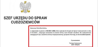 Jasne stanowisko urzędu. Lewin bez planów na ośrodki dla cudzoziemców