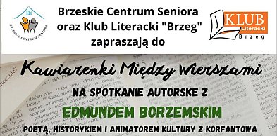 Edmund Borzemski w Brzegu. Spotkanie w Kawiarence Między Wierszami