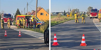Łukowice Brzeskie. Mężczyzna przygnieciony przez konar, interweniował LPR