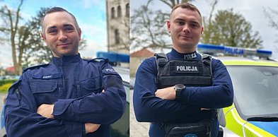 Szybka reakcja policjantów zapobiegła tragedii