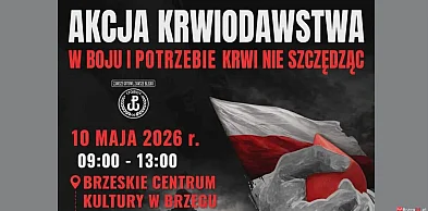 Oddaj krew i wesprzyj weteranów. Wyjątkowa akcja już 10 maja w Brzegu