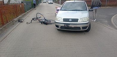 Potrącenie rowerzysty w Brzegu. Kierowca nie ustąpił pierwszeństwa