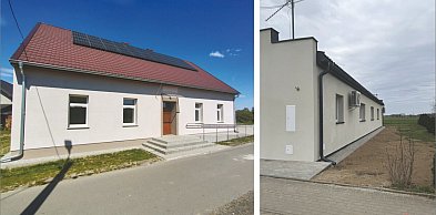 Dwie świetlice po modernizacji.  Duża inwestycja w gminie Lewin Brzeski