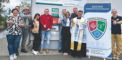 Już pięć defibrylatorów  w gminie Lewin Brzeski. Kolejne w drodze