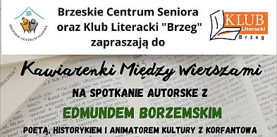 Edmund Borzemski w Brzegu. Spotkanie w Kawiarence Między Wierszami