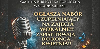 Ostatnia szansa na zajęcia  wokalne w Skarbimierzu
