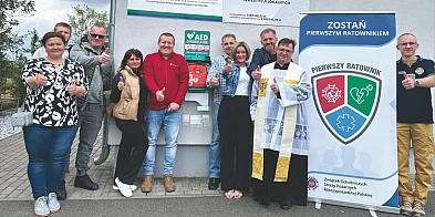 Już pięć defibrylatorów  w gminie Lewin Brzeski